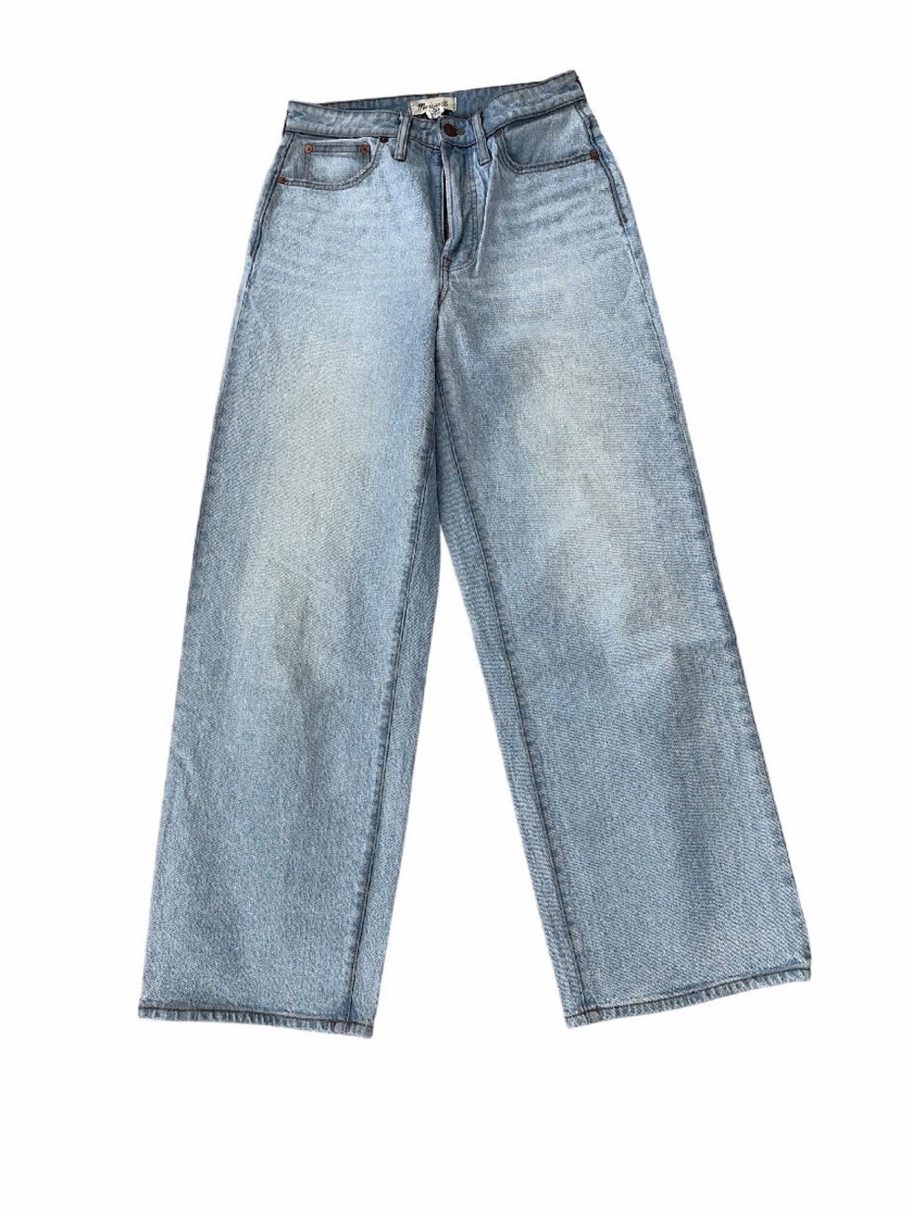 Madewell Light Blue Wide Leg Jeans
